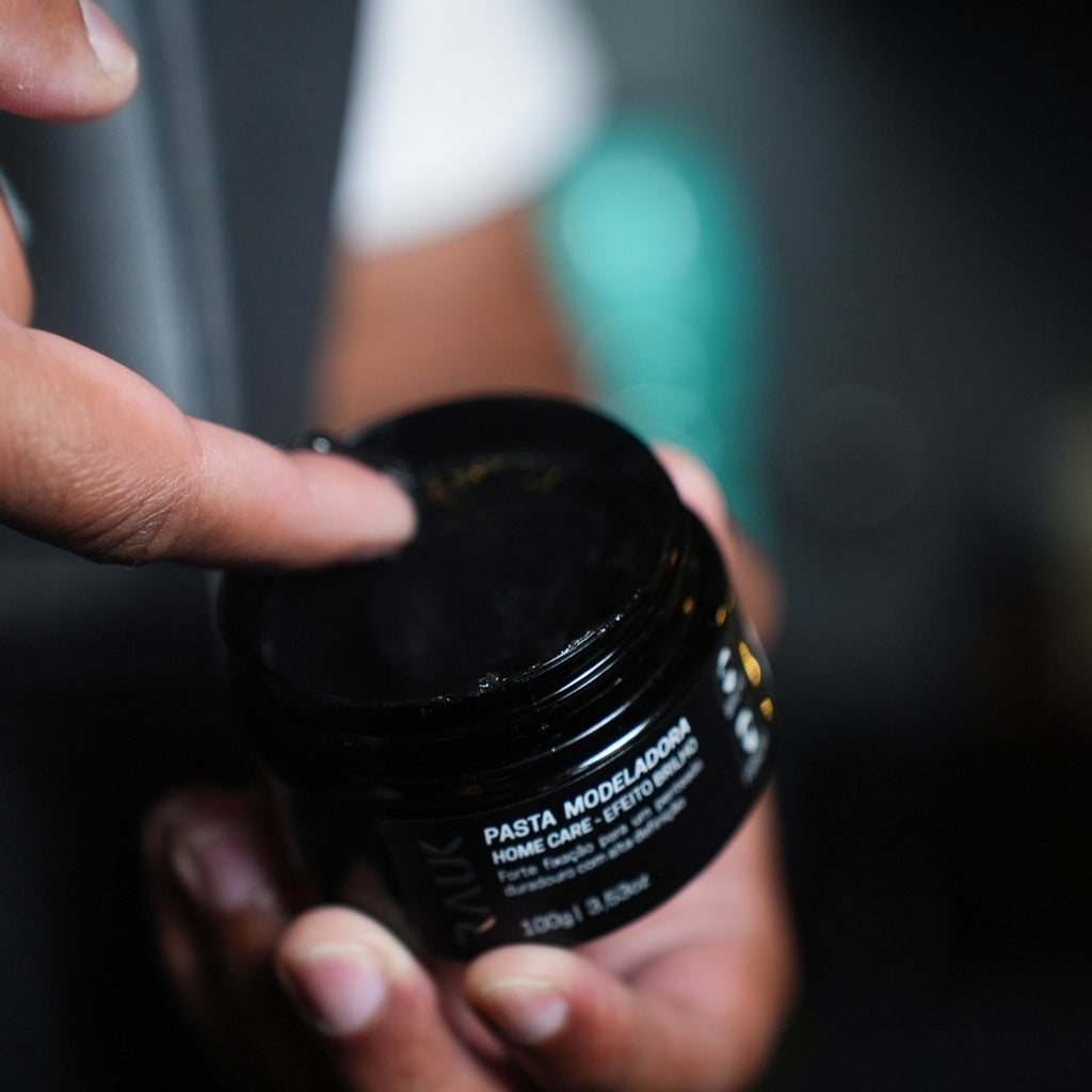 Pasta Modeladora Efeito Brilho Home Care Rauk - 100g