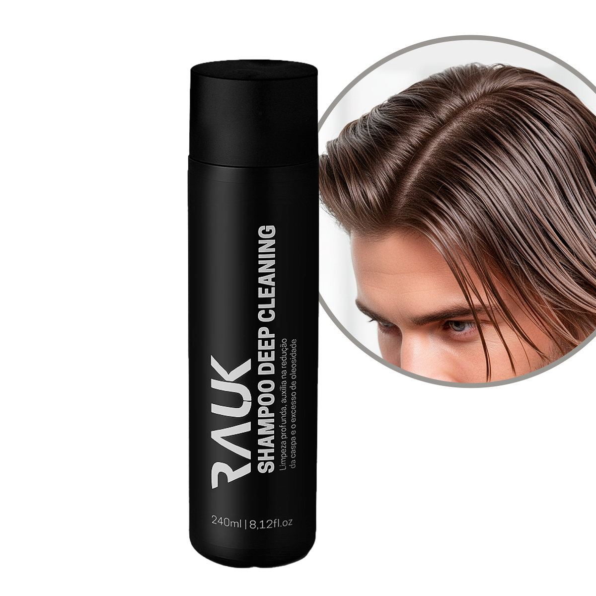 Shampoo Limpeza Profunda Deep Cleaning Rauk - 240ml