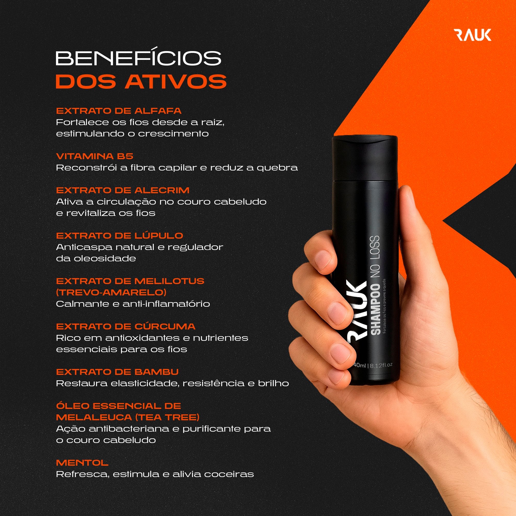 Kit Rauk Experience - Fortalecedor