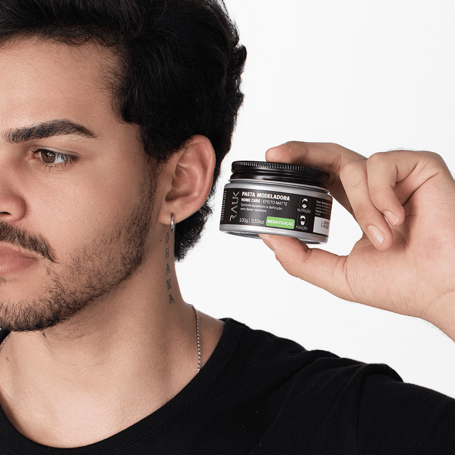 Pasta Modeladora Efeito Matte Home Care Rauk - 100g