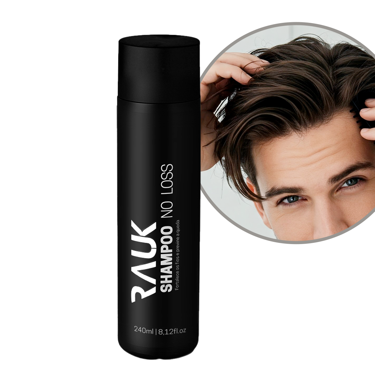 Shampoo Fortalecedor No Loss Rauk - 240ml